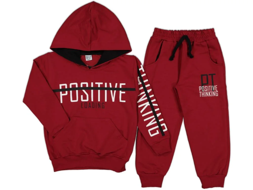 Positive Thinking Kapşonlu Takım